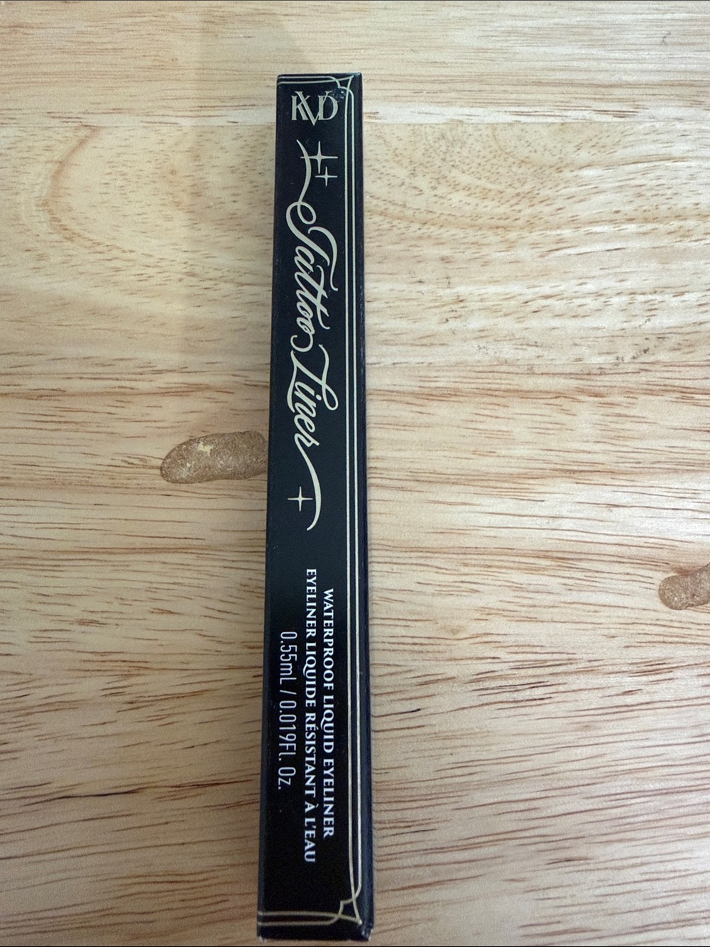 KVD Tattoo Liner Waterproof Liquid Eyeliner - Black New